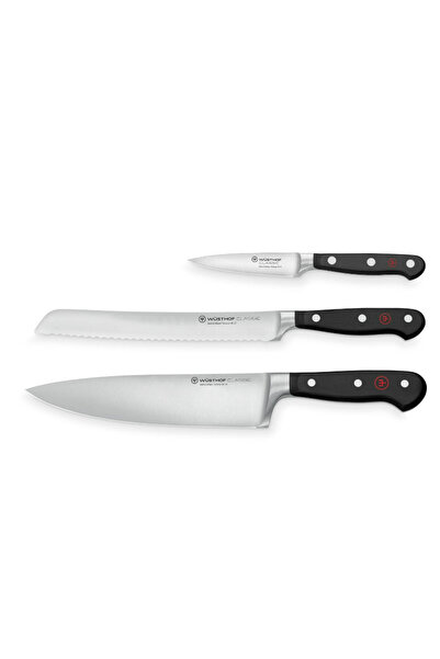 WÜSTHOF Set cutite decojit/paine/bucatar, WÜSTHOF, Classic, Otel inoxidabil, ...