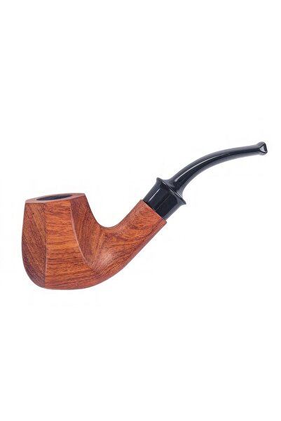 Falconetti 9 mm. Kahverengi Sandalwood Eğimli Sap Ahşap Pipo rd86