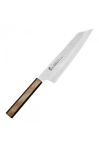 Sakai takayuki Cutit de bucatarie Urushi VG-10 Sairen, 19 cm, inox/lemn, maro
