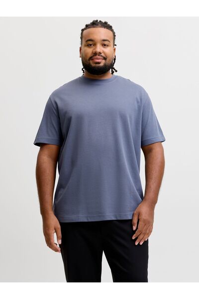 Jack & Jones Plus T-shirt Plus Size Einfarbig T-shirt