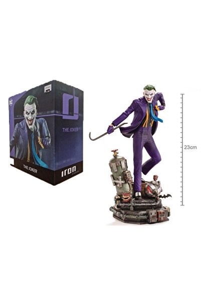 Iron Studios Dc Comics - The Joker Regular Art Scale Statue 1/10 Dccdcg42521-10