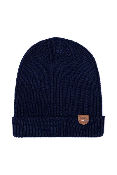 U.S. Polo Assn. Men's Navy Blue Beret 50258866-Vr033