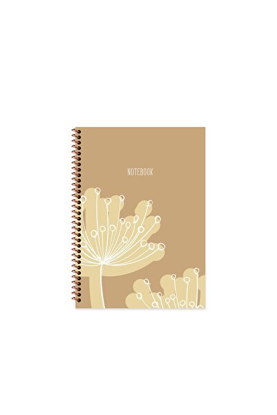 KESKİN COLOR Keskin 17x24 Kareli Spiralli Sert Kapak La Plume Flora Defter - ...