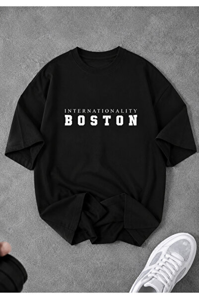Jooy Boston Printed Oversize T-Shirt