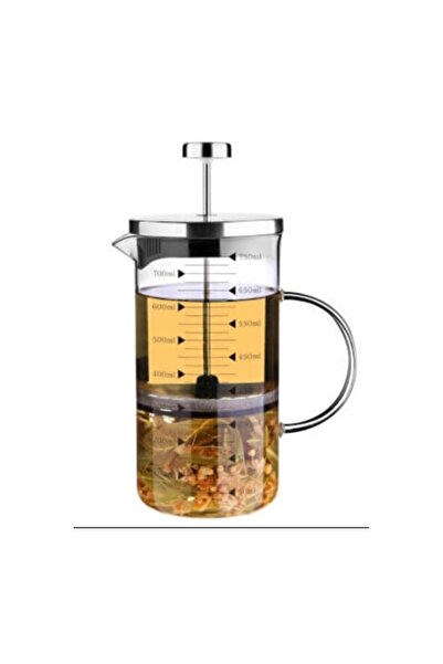 Empressco Borosilicate Glass French Press 700 Ml, Filtered Coffee and Herbal ...