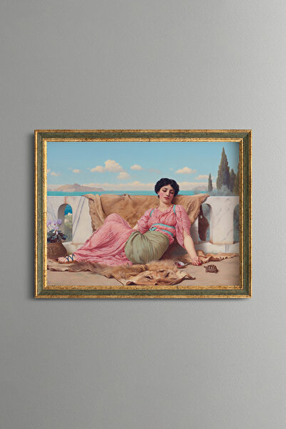 epiqart Turtle - Vintage Patterned Painting - Slim Model