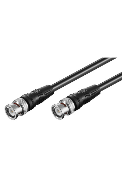 goobay καλώδιο BNC 50272, RG58, 50 ohm, 1m, μαύρο