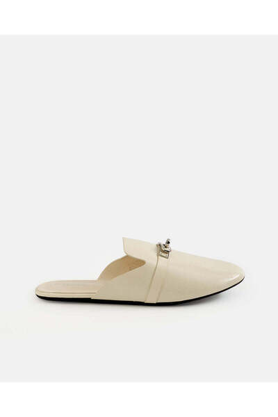 REDTAG Women Ivory Buckle Trim Moccasins