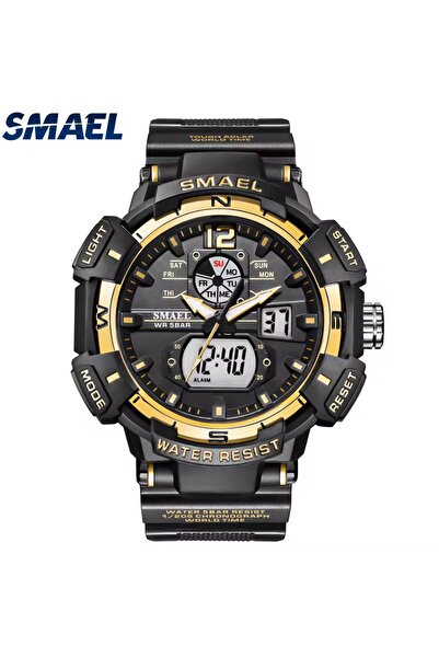SMAEL 8045 ساعة يد رياضية للرجال بتصميم فاخر