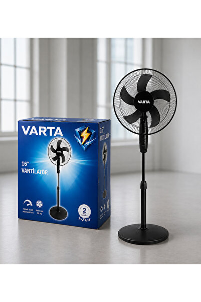Varta Vantilatör 16 inch (40cm) 5 kanatlı pervane hız kademeli