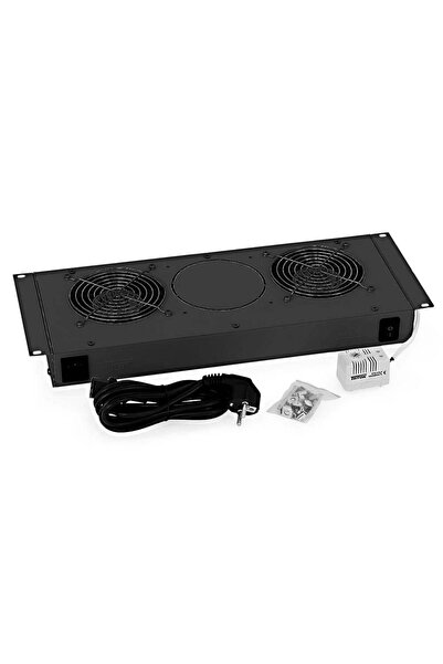 TRITON Panou de ventilație activă pentru rack-uri RUA și RBA, 19 ", 2 ventila...