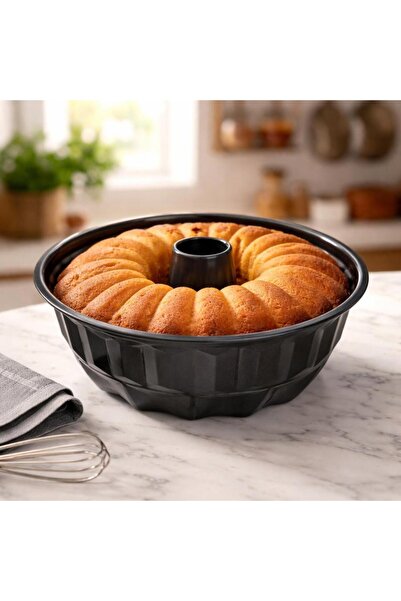 laverahome Non-Stick Marble Cake Pan - Round Mold for Perfectly Baked Cakes w...