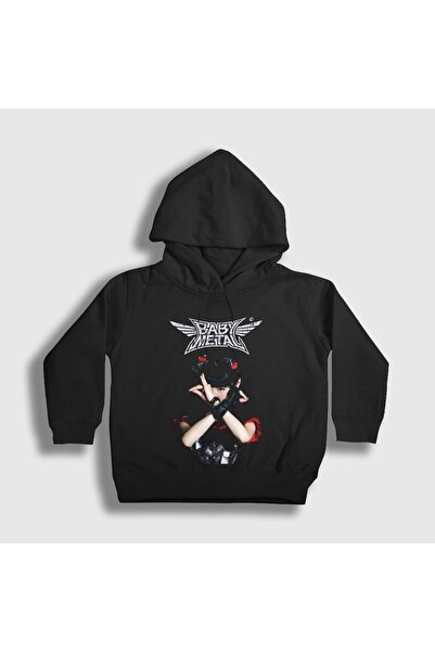 Presmono Unisex Kids Black Logo Yuimetal Metal Babymetal Hooded Sweatshirt 61...
