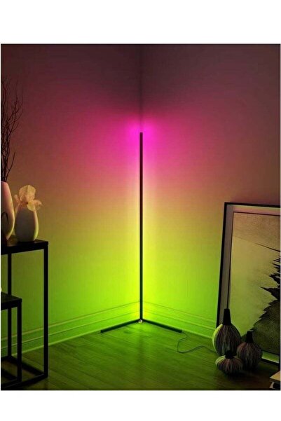 Promass Corner Floor Lamp with RGB Color Options: Perfect for Ambient Lighting
