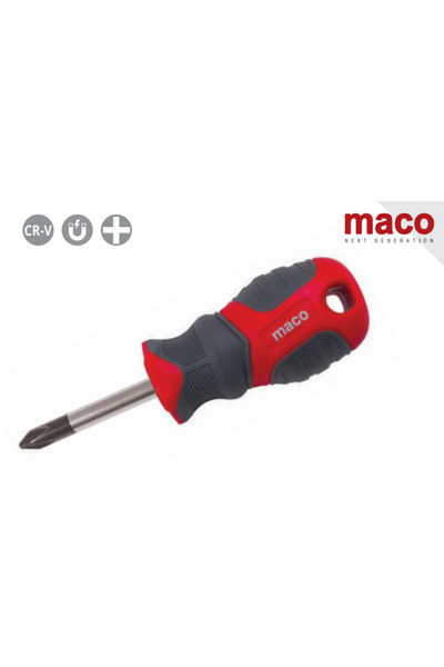 Maco MC.0120402 Κατσαβίδι Σταυρού Νάνος PHILLIPS CR-V 6x38mm