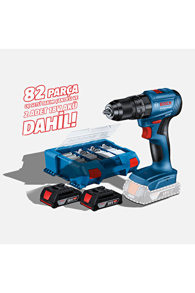 Bosch GSB 185-LI Çift Akülü Darbeli Delme Vidalama
