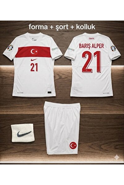 BYSPORTAKUS ÖZEL KONSEPT TASARIM BARIŞ ALPER MİLLİ TAKIM FORMASI 3 LÜ SET