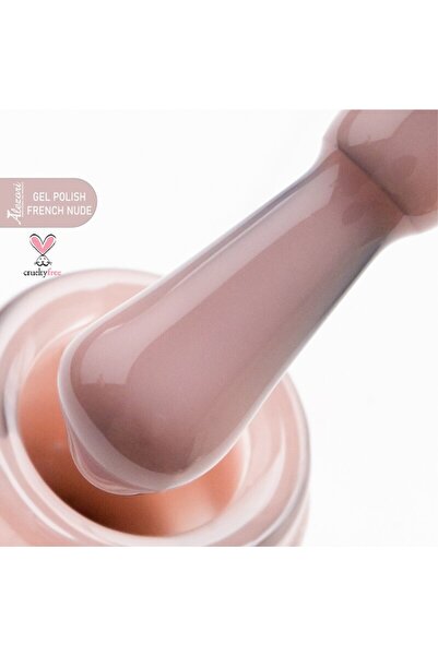 ALEZORI Ημιμόνιμο βερνίκι νυχιών Γαλλικό Νουντ 15ml