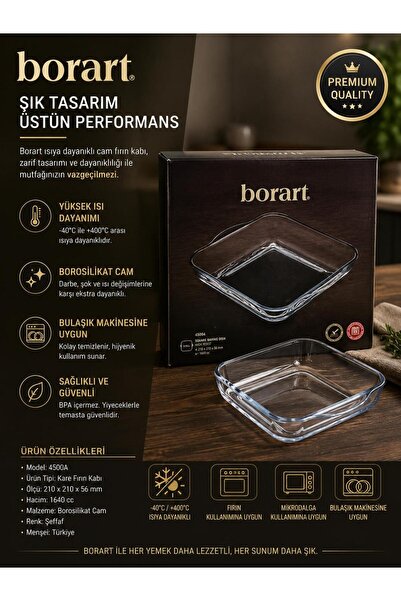 HOMEAL Bor tepsi