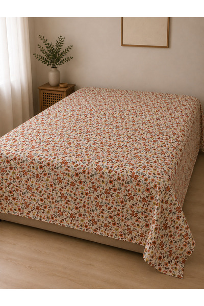 Pamuva Double Pike 100% Cotton Patterned |   195X215