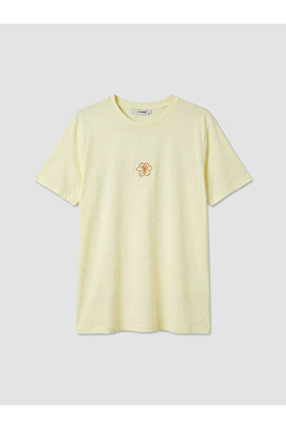 LC Waikiki Nevavm with Difference Big Size 100% Cotton Women's T-Shirt