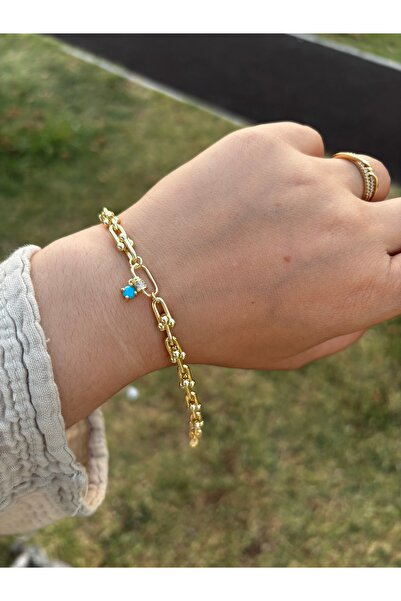 MODA Maisonlune Aura Turquoise Stone Premium Chain Bracelet ✨