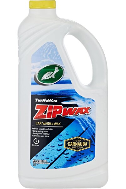 Turtle Wax Car Wash Wax and Zip Wax 1.9 Liter