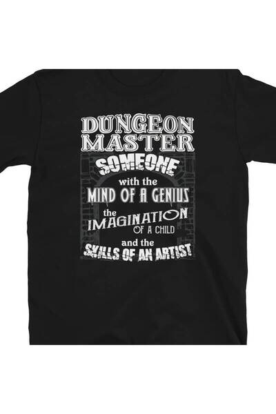 1001 Line تي شيرت بطباعة رسومية بتصميم Dungeon Master Someone The Mind Of A G...