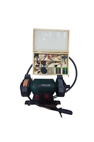 PARKSIDE Mini polizor de banc cu ax flexibil și accesorii, Parkside, PDFW120A2