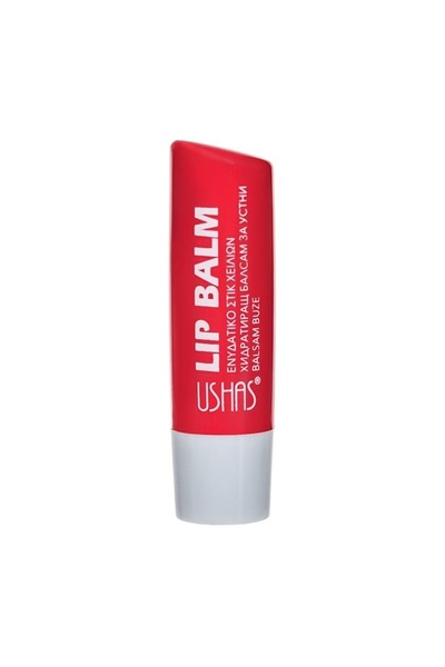 Ushas Balsam hidratant pentru buze stick, aromă de căpșuni, 4.5 g – protecție...