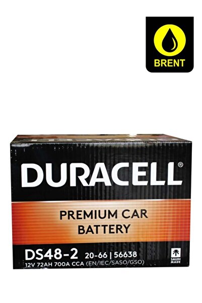 Duracell 72 Amp Original Long Life Car Battery DS48-2 20-66 12 V