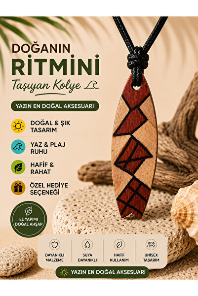 TUTU DESİGN Surf Board Men's Women's Necklace