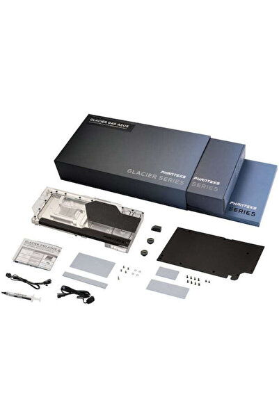 Phanteks Waterblock GPU Glacier G40 4090 pentru placă grafică ASUS cu placă d...