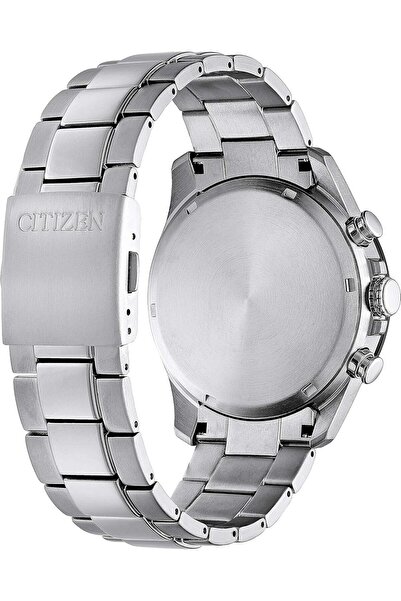 Citizen ساعة كرونوغراف إيكو-درايف مع سوار من التيتانيوم للرجال