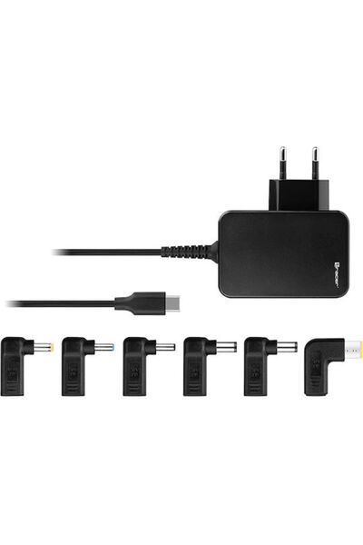 Tracer Încărcător universal pentru laptop 65W cu cablu de alimentare detașabi...