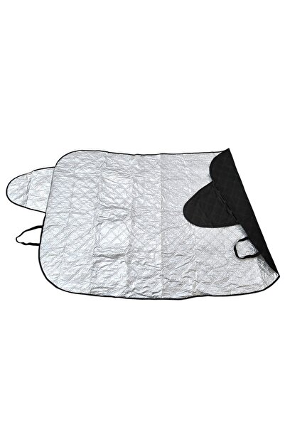 MACVI Parasolar auto cu două fețe 98x146 cm — Protecție totală pentru iarnă ș...