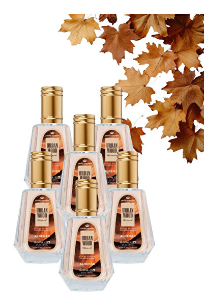 ALREHAB 6 Pieces Urban Wood 50ML