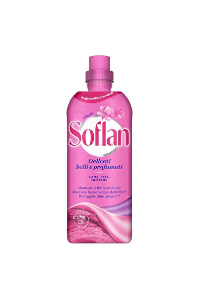 Soflan Detergent Lichid pentru Lână și Țesături Delicate 900 ml, Import Itali...