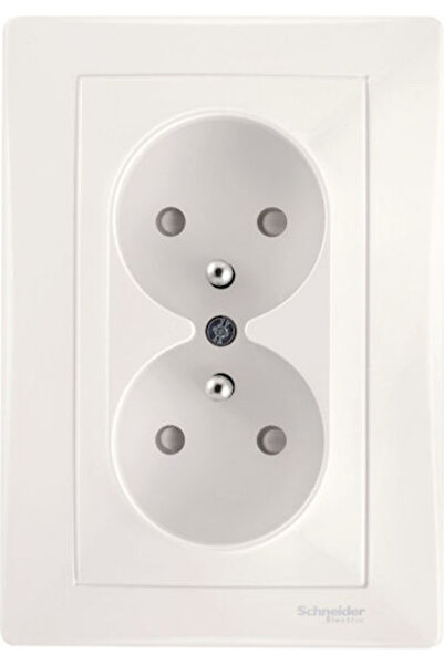 Schneider Electric Priză electrică Ecru 1 buc.
