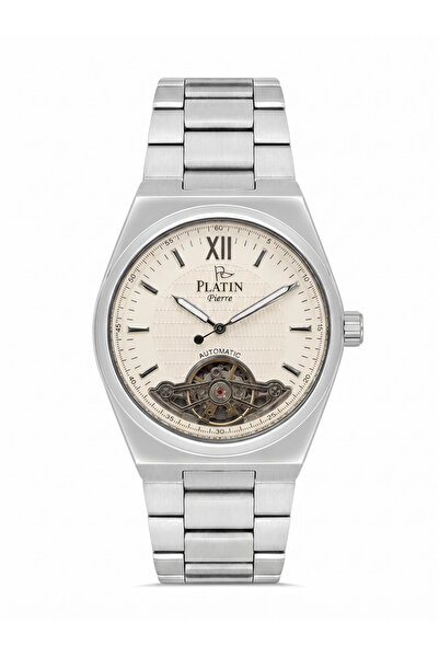 Platin Pierre Hds-1273Ga-A1 Steel Cord Automatic Men's Wristwatch