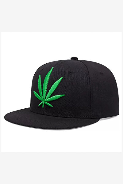 Giraffe Hip Hop Snapback Cap Şapka Siyah Unisex Erkek/Kadın (Arkası Ayarlamalı)