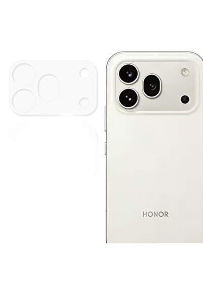corcishop Honor 600 Pro Compatible Transparent Frame Camera Lens Protector Ta...