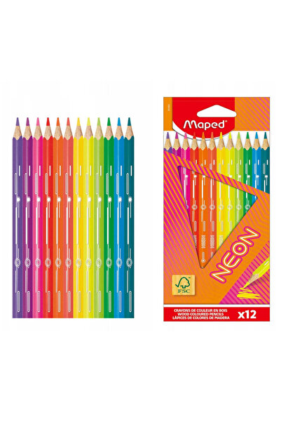 Maped Neon Kuru Boya 12 Renk 831802FC