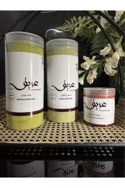 Areeq alasalah حزمة توفير: حناء 850 جرام، سدر 900 جرام، مشط 250 جرام