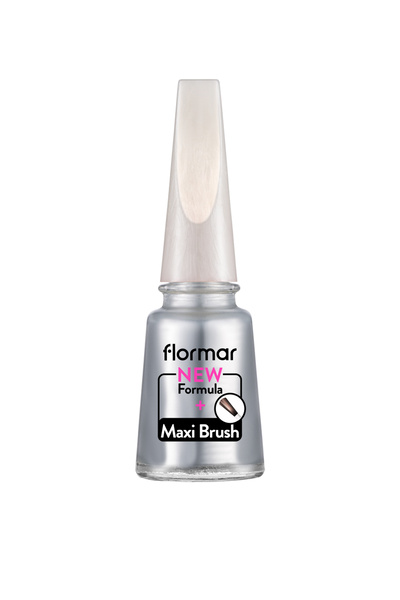 Flormar Pearly Nail Enamel PNE-R2 390 Stylish Silver