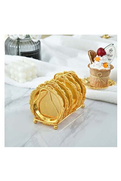 Arabest Snack Plate Display Stand Set, 6 Plates With Storage Rack, Electropla...
