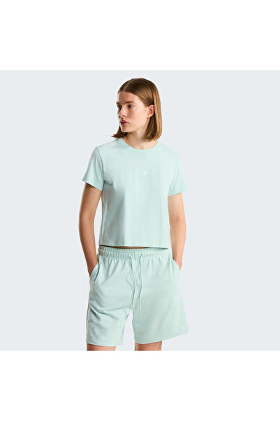 THE NORTH FACE Essential Regular Cutie Women's Turquoise T-Shirt