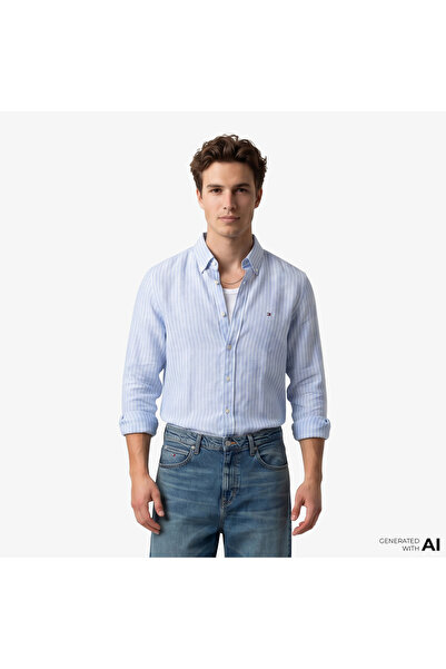 Tommy Hilfiger LINEN BENGAL STRIPE, 0A5