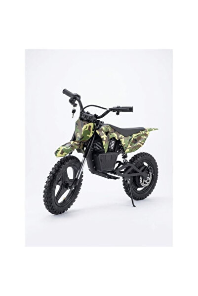 Cool Wheels 36V Elektrikli Çocuk Cross Motor 14 inç Teker Bluetooth LED Far 3...