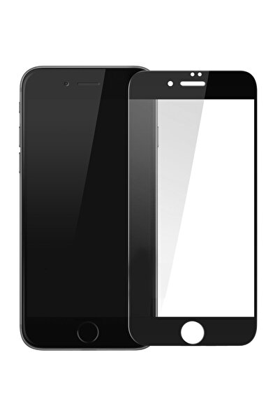 POWERTECH Σκληρυμένο Γυαλί 5D Πλήρους Κόλλησης για iPhone 8, Μαύρο